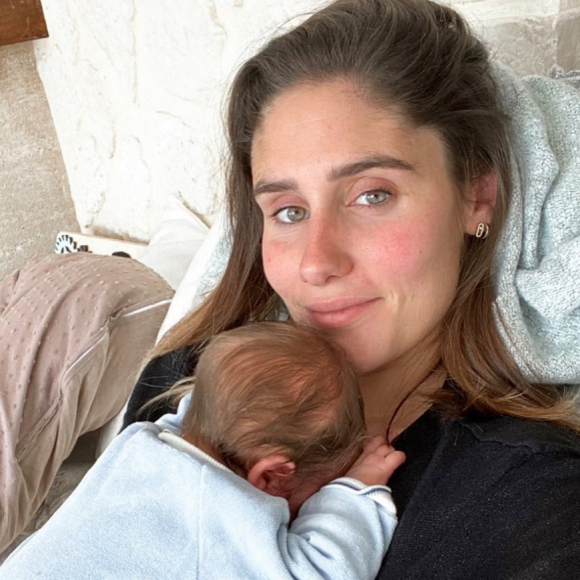 Jesta Hillmann a accueilli son deuxième enfant, Adriann, le 11 février 2021 - Instagram
