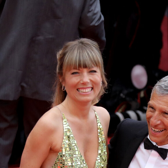 Mélanie Page et son mari Nagui - Montée des marches du film "Les plus belles années d'une vie" lors du 72ème Festival International du Film de Cannes. Le 18 mai 2019 © Jacovides-Moreau / Bestimage