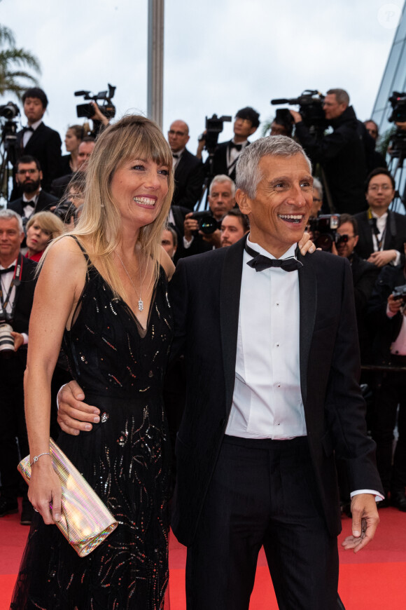 Nagui et sa femme Mélanie Page - Montée des marches du film "Douleur et Gloire" lors du 72ème Festival International du Film de Cannes. Le 17 mai 2019 © Borde / Bestimage