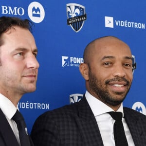 Thierry Henry lors de présentation à l'Impact Montréal le 18 novembre 2019.