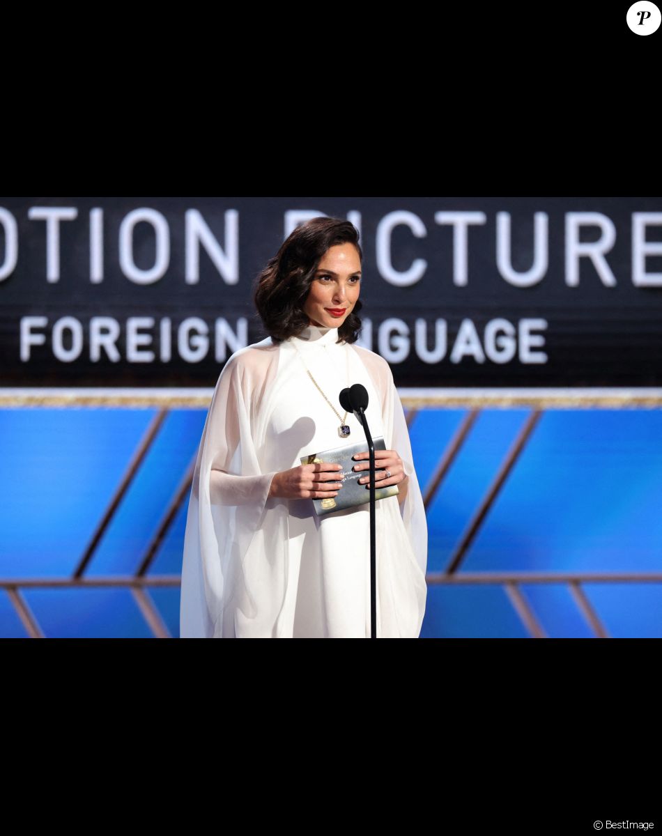 Gal Gadot - 78ème cérémonie des Golden Globes au Beverly Hilton Hotel à Los Angeles le 28 février 2021. © Rich Polk/NBC via ZUMA Wire / Bestimage