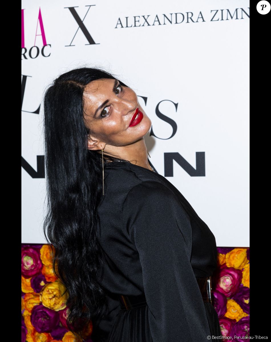 Sylvie Ortega Munoz (enceinte) - Soirée "Grazia Maroc x Alexandra Zimmy LOVES Natan" lors de la fashion week de Paris. Le 2 octobre 2020 © Perusseau-Tribeca / Bestimage