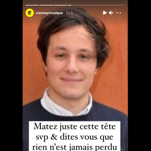 Moqué pour son look, le chanteur Vianney a réagi dans la story de son compte Instagram.