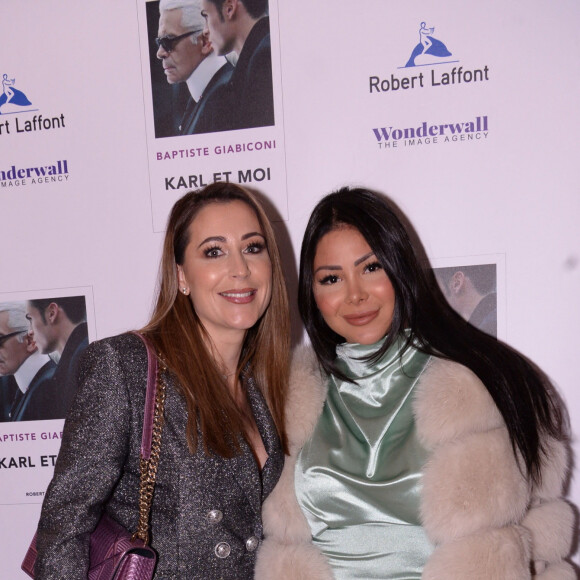 Exclusif - Magali Berdah, Maeva Ghennam - Lancement du livre "Karl et moi" de Baptiste Giabiconi au Royal Monceau à Paris le 26 février 2020. © Rachid Bellak/Bestimage 