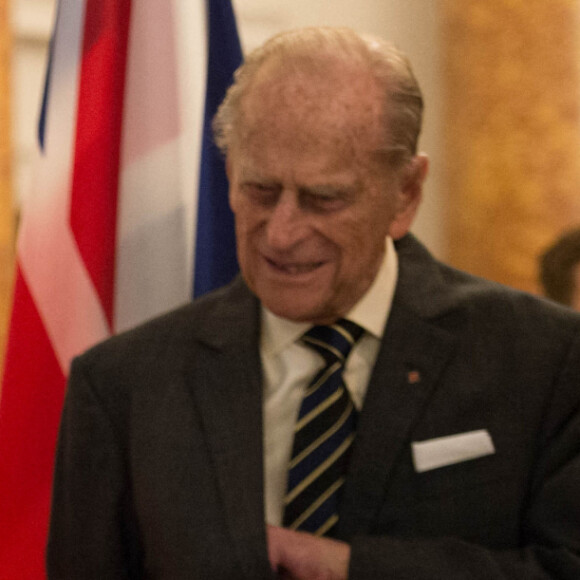 Le prince Philip, duc d'Edimbourg - La reine Elisabeth II d'Angleterre a été reçue par le gouverneur général canadien David Johnston à la maison du Canada à Londres, à l'occasion du 150ème anniversaire de la Confédération. Le 19 juillet 2017
