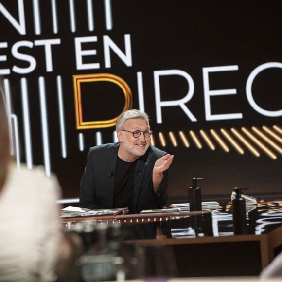 Exclusif - Laurent Ruquier - Enregistrement de l'émission "On Est En Direct" (OEED), présentée par Laurent.Ruquier, diffusée sur France 2 le 27 février 2021 © Jack Tribeca / Bestimage 