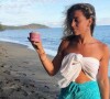 Candice de "Koh-Lanta" sur une plage de Mayotte - Instagram