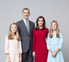 La princesse Leonor, le roi Felipe VI, la reine Letizia et l'infante Sofia à Madrid, au mois de février.