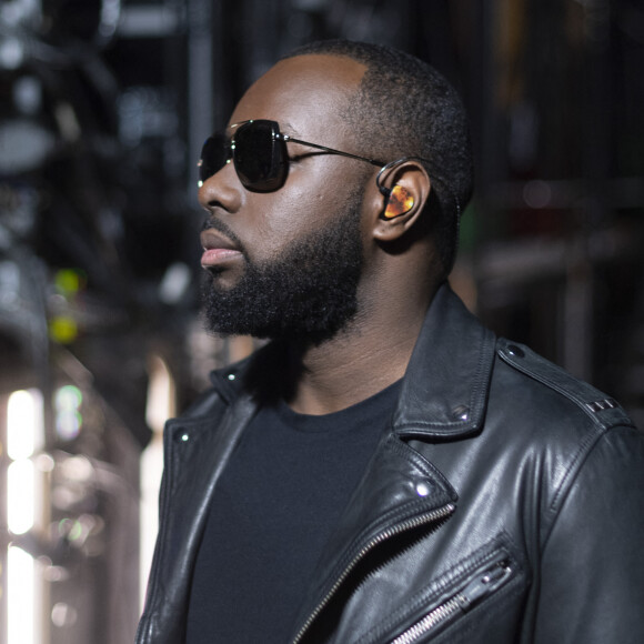 Exclusif - Gims à l'enregistrement de l'émission "La Chanson secrète 5", sur TF1, à Paris. © Gaffiot-Perusseau / Bestimage 