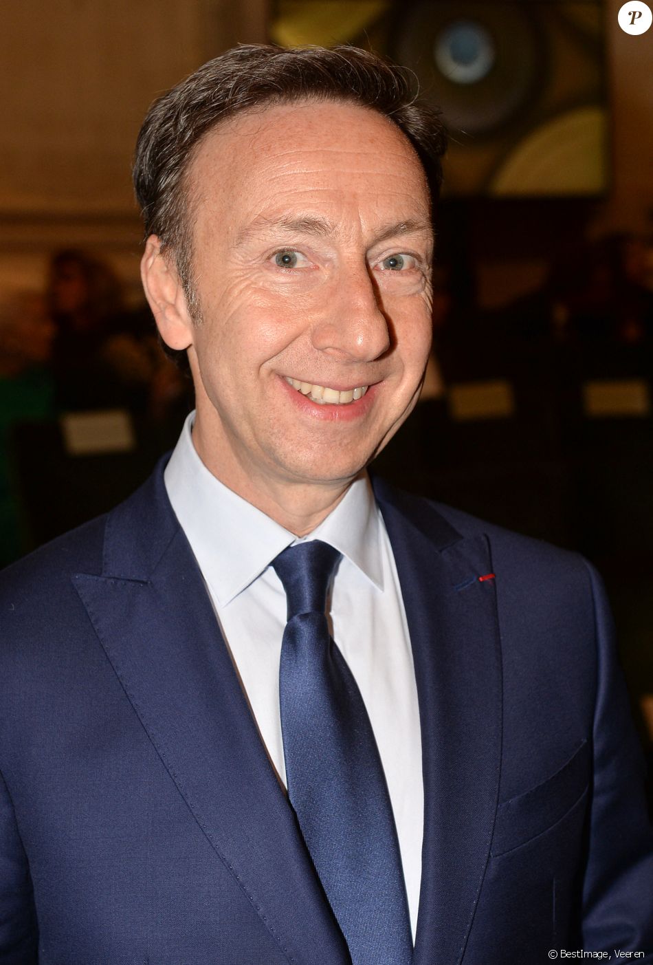 Stéphane Bern lors de la cérémonie d'installation de F.Mitterrand à l'académie des Beaux-Arts à Paris, France © Veeren/Bestimage