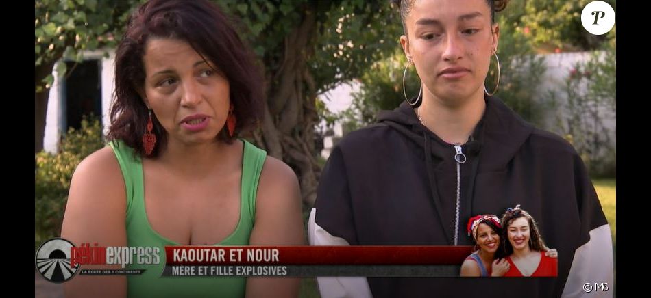 Nour et Kaoutar passent une nuit chez l'habitant et évoquent en larmes la mort de l'un des membres de leur famille - épisode de "Pékin Express 2021" du 16 mars, sur M6