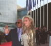 Marvin Hagler et sa femme aux Laureus Wolds Sports Awards à Monaco en 2002. 