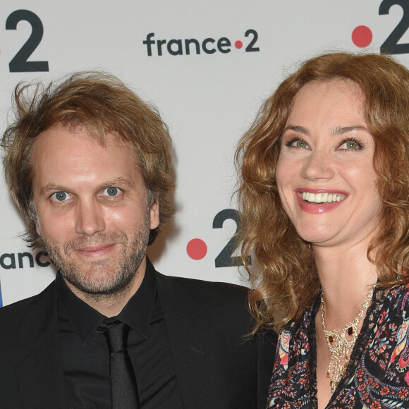 Florian Zeller et sa femme Marine Delterme - 30ème cérémonie des Molières 2018 à la salle Pleyel à Paris, France, le 29 mai 2018. © Coadic Guirec/Bestimage 