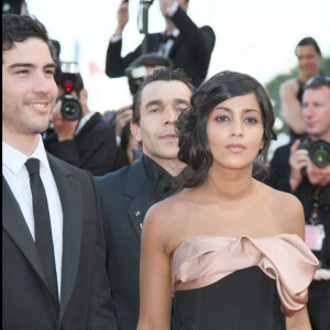 Tahar Rahim et Leïla Bekhti - Montée des Marches du film "Un prophète" à Cannes.