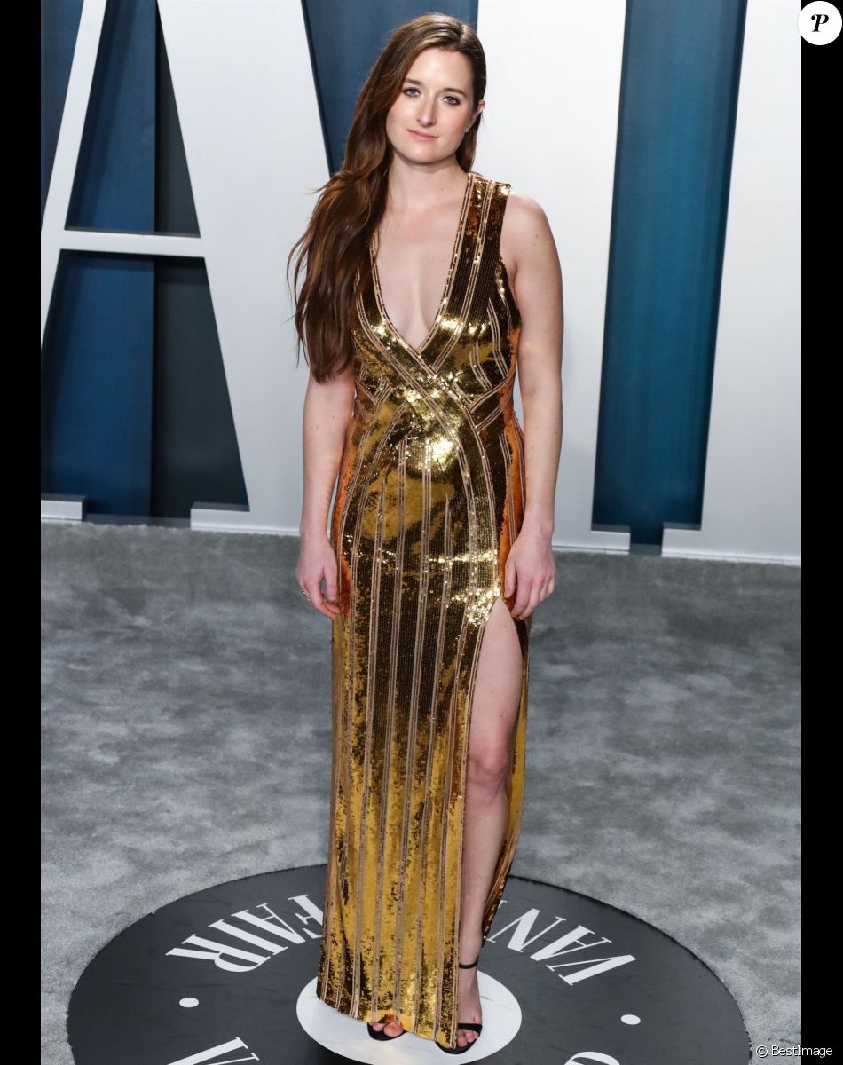 Grace Gummer à la soirée "Vanity Fair Oscar Party" après la 92ème cérémonie des Oscars 2020 au Wallis Annenberg Center for the Performing Arts à Los Angeles, le 9 février 2020.