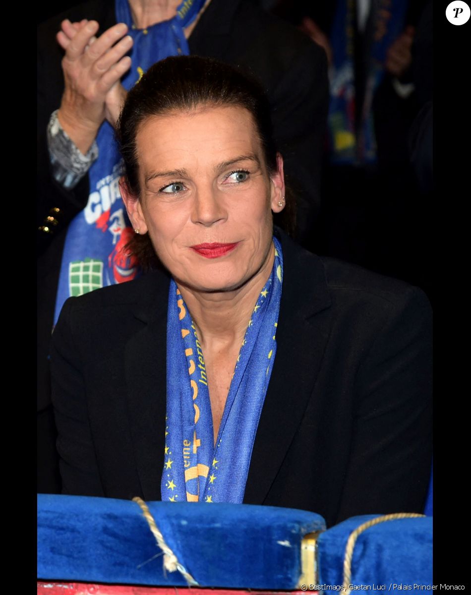 La Princesse Stéphanie assiste à la soirée d'ouverture du 39ème Festival International du Cirque de Monte Carlo au Chapiteau de Fontvieille à Monaco. Photographe Gaetan Luci - Palais Princier