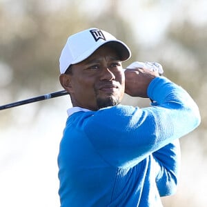 Tiger Woods lors du Golf Farmers Insurance Open à San Diego, le 26 janvier 2017.
