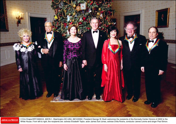 Le chef d'orchestre James Levine et ses confrères rencontrent George W. Bush © Eric Draper/KRT/ABACA.