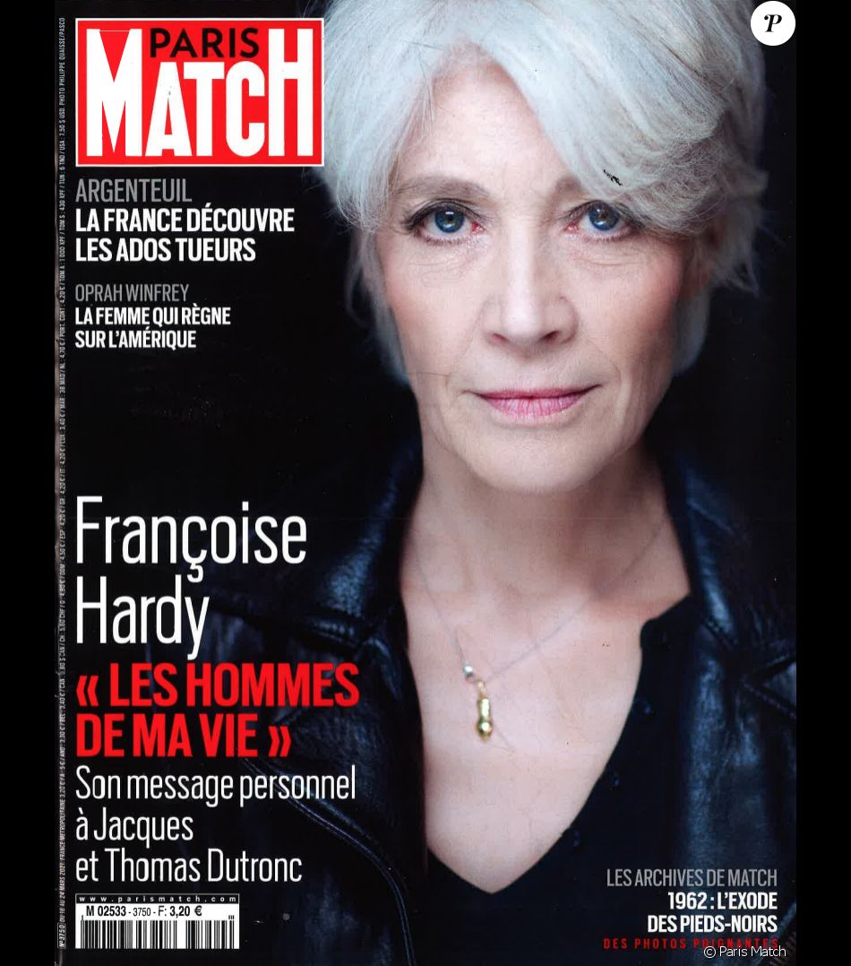 Une de "Paris Match" du jeudi 18 mars 2021.