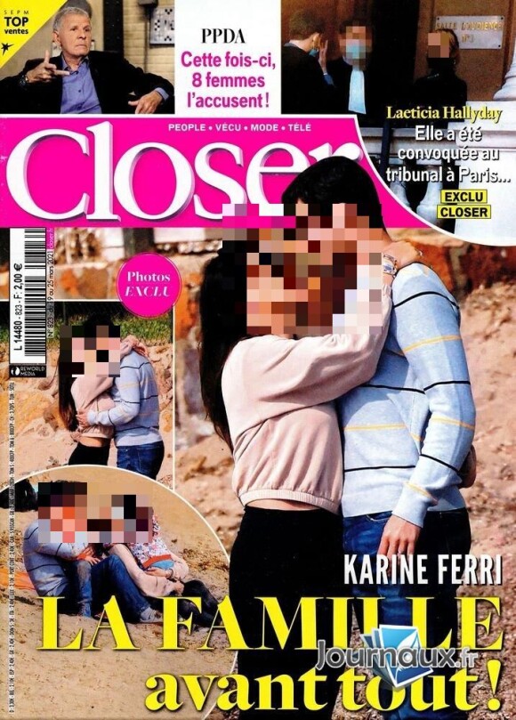 Laeticia Hallyday dans le magazine "Closer", le 19 mars 2021.