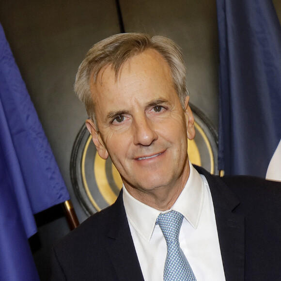 Bernard de La Villardière - Conférence "Sauver l'Europe" à la maison de la Chimie à Paris. Le 15 mai 2019. © Cédric Perrin/Bestimage