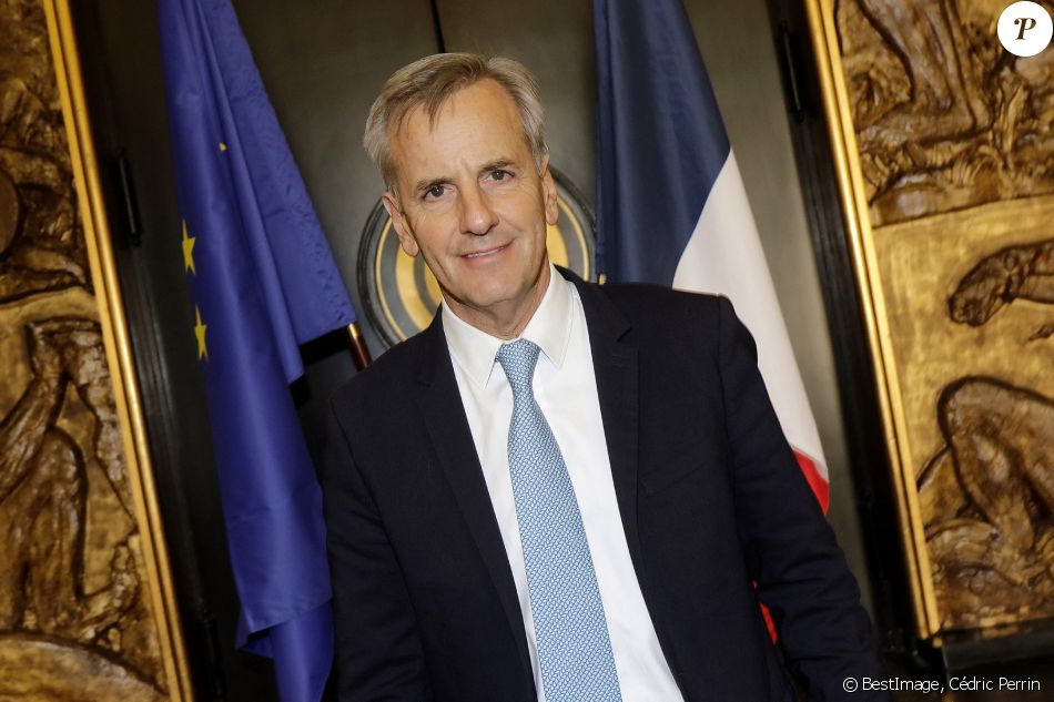 Bernard de La Villardière - Conférence "Sauver l'Europe" à la maison de la Chimie à Paris. Le 15 mai 2019. © Cédric Perrin/Bestimage