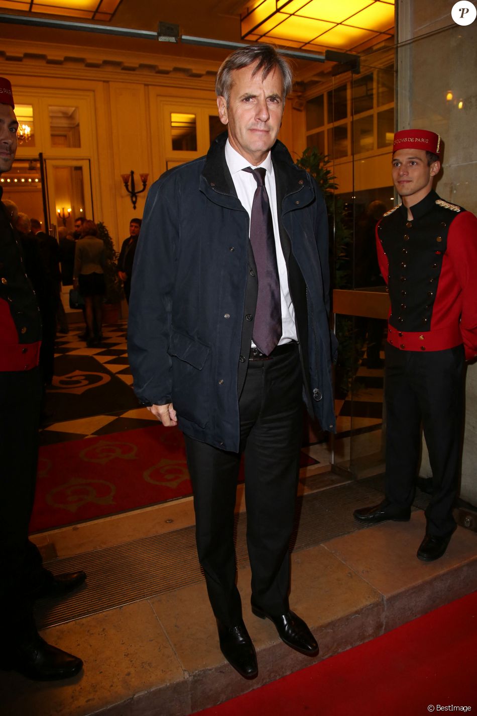 Bernard De La Villardière - 27e Gala de l'aide à l'enfant réfugié à Paris. Le 24 Septembre 2012.