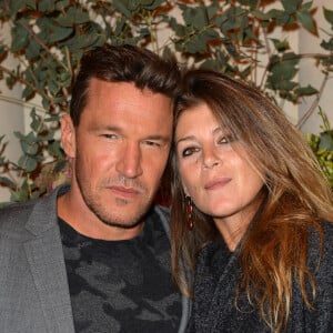 Benjamin Castaldi et sa femme Aurore Aleman - Inauguration du nouvel hôtel 5 parisien au coeur du Triangle d'Or "Les Jardins du Faubourg" à Paris le 10 septembre 2019. © Veeren/Bestimage