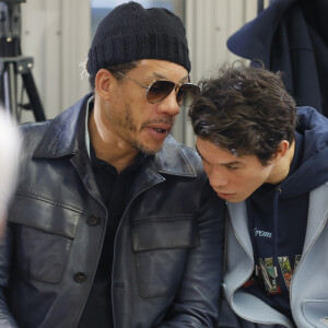 Exclusif - Joeystarr et Sandor Funtek au défilé de mode LANVIN, collection homme automne-hiver 2020/2021. Paris, le 19 janvier 2020. © Veeren Ramsamy-Christophe Clovis / Bestimage