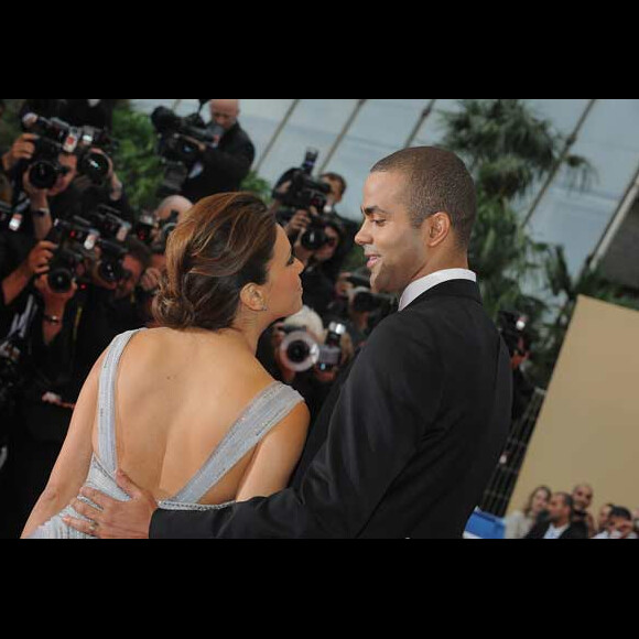 Eva Longoria et Tony Parker au 62e Festival de Cannes, le 15 mai 2009.