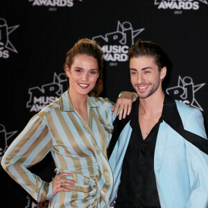 Camille Lou et Gabriele Beddoni - 19e édition des NRJ Music Awards à Cannes. Le 4 novembre 2017. © Dominique Jacovides/Bestimage