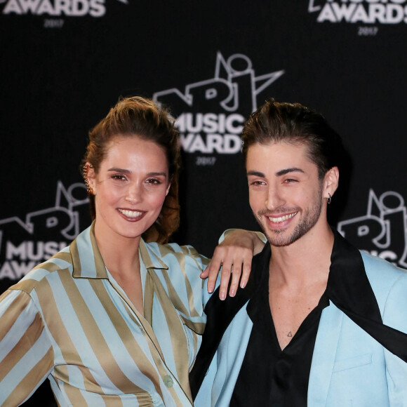 Camille Lou et Gabriele Beddoni - 19e édition des NRJ Music Awards à Cannes. Le 4 novembre 2017. © Dominique Jacovides/Bestimage