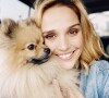 Camille Lou et son chien Nuts sur Instagram. Le 26 février 2021.