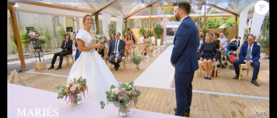 Laure et Matthieu dans Mariés au premier regard 2021, le 22 mars sur M6