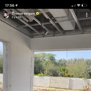 Nabilla et Thomas Vergara dévoilent les travaux en cours de leur maison à Dubaï - Snapchat