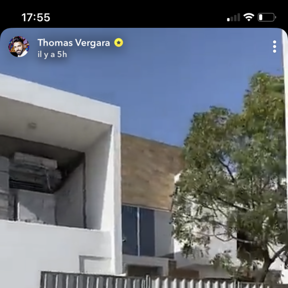 Nabilla et Thomas Vergara dévoilent les travaux en cours de leur maison à Dubaï - Snapchat