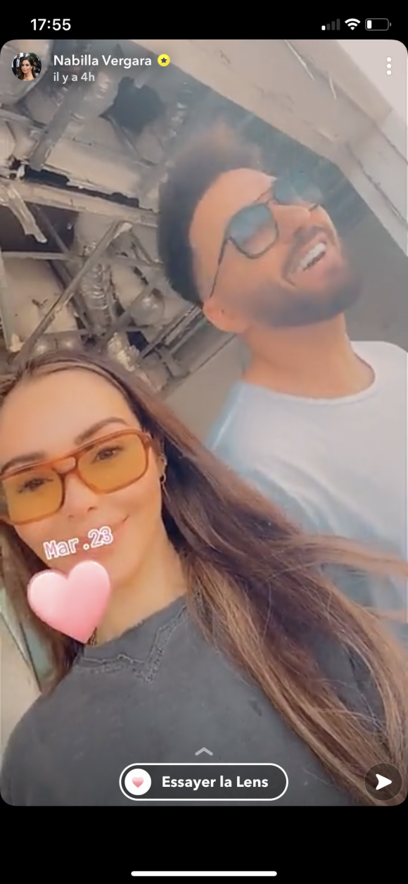 Nabilla et Thomas Vergara dévoilent les travaux en cours de leur maison à Dubaï - Snapchat