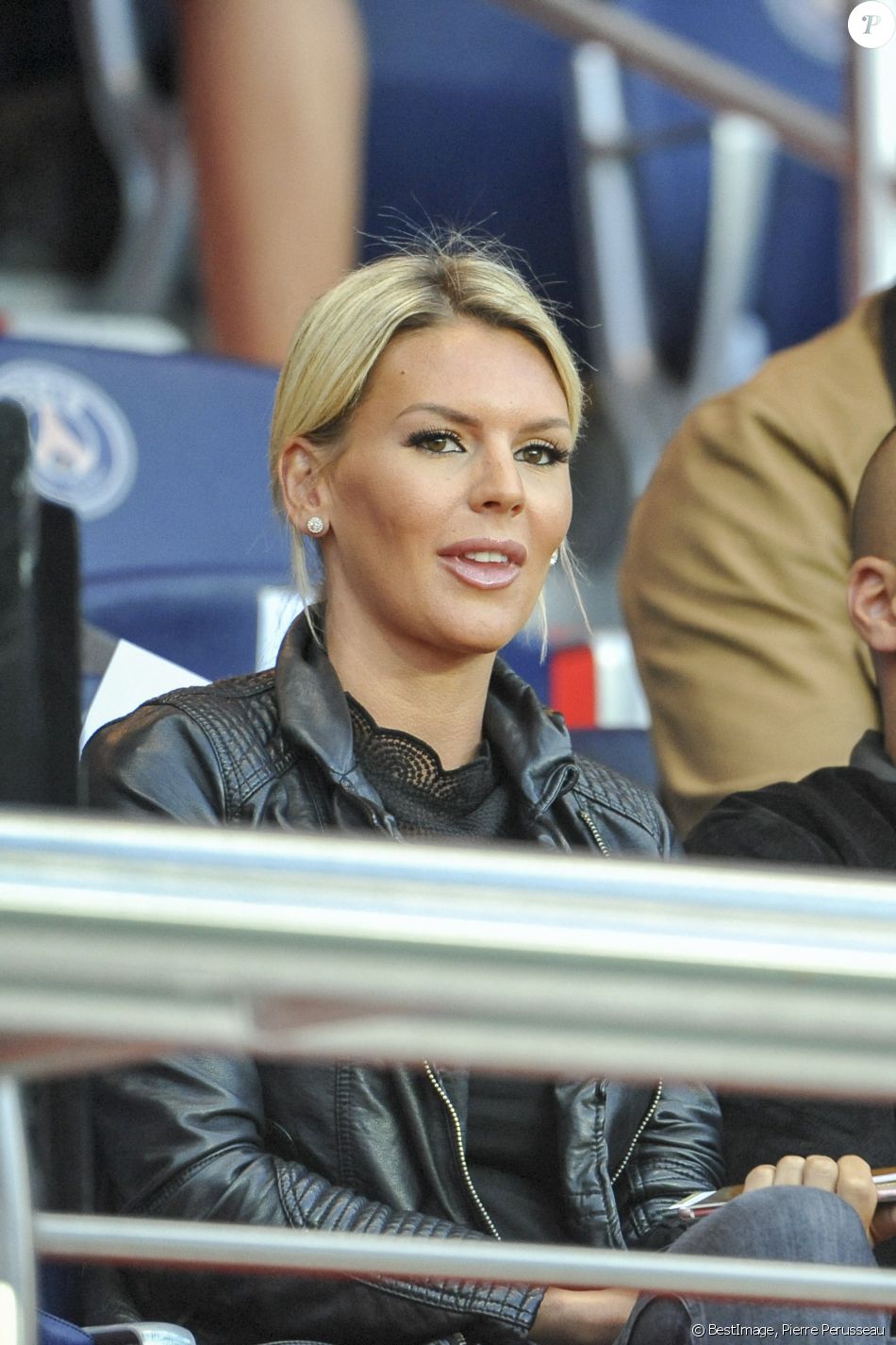 Amélie Neten - People lors du match de Ligue 1 PSG-Metz - 2ème journée au Parc des Princes à Paris, le 21 août 2016. © Pierre Perusseau/Bestimage