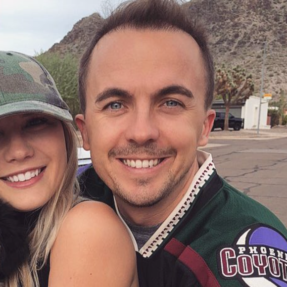 Frankie Muniz et son épouse Paige Muniz. Octobre 2018.