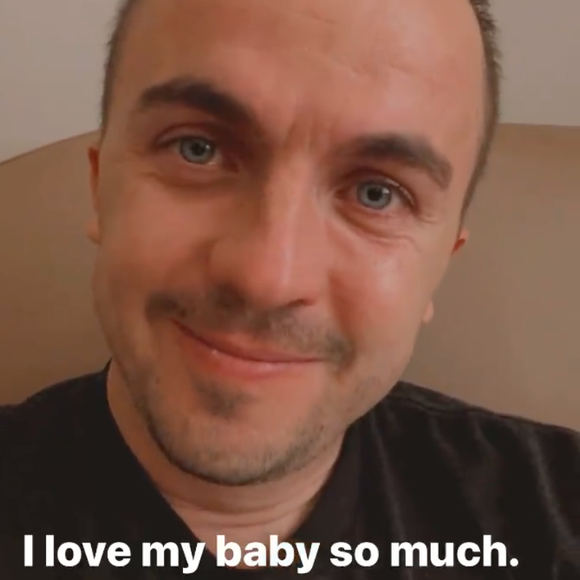 Frankie Muniz et son bébé, le 24 mars 2021.