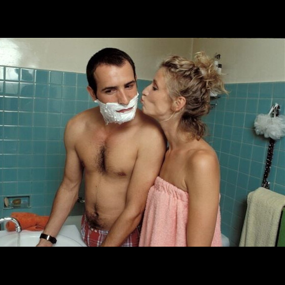 Alexandra Lamy et Jean Dujardin dans "Un gars, une fille", sur France 2.