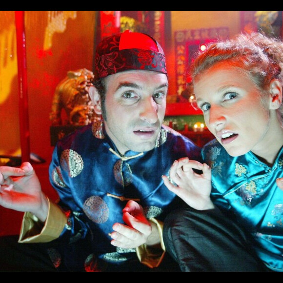 Alexandra Lamy et Jean Dujardin dans "Un gars, une fille", sur France 2.