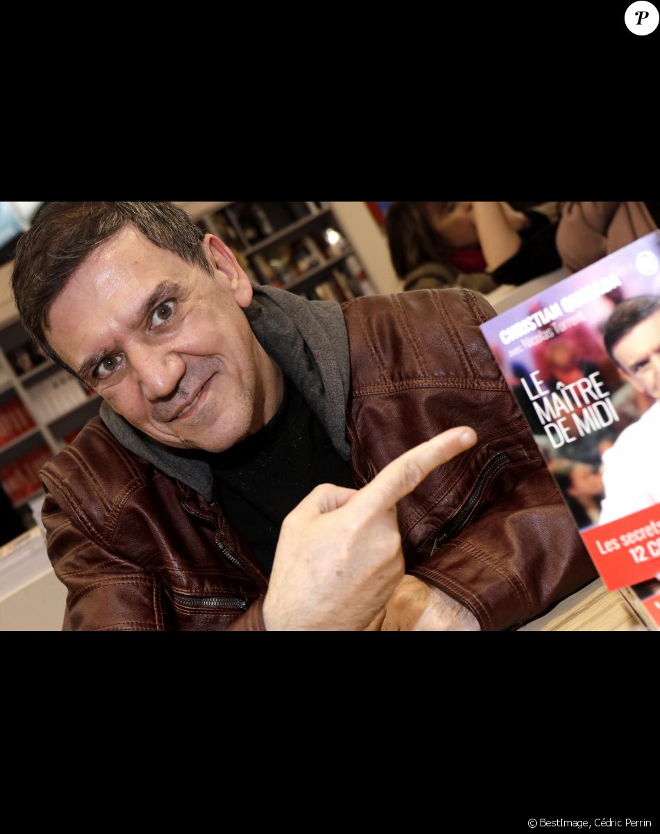 Christian Quesada au salon du livre de Paris. © Cédric Perrin/Bestimage