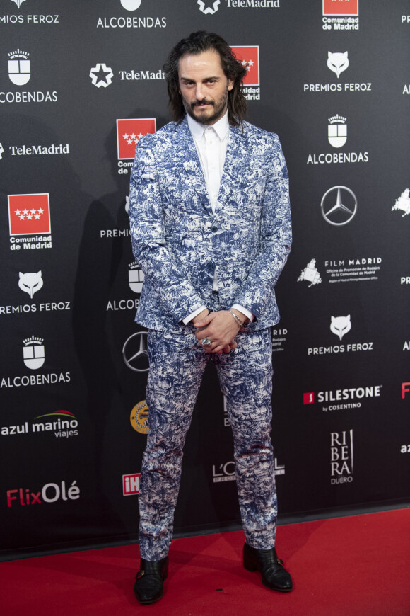 Asier Etxeandia au photocall de la 7ème édition des "Feroz Cinema Awards" à Madrid, le 16 janvier 2020. 