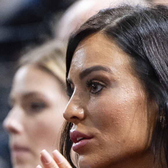 Jade Foret (Lagardère) assiste au match "Benoît Paire - Gaël Monfils (4/6-6/7)" lors du tournoi Rolex Paris Masters 2019, le 30 octobre 2019. © Perusseau-Veeren/Bestimage 