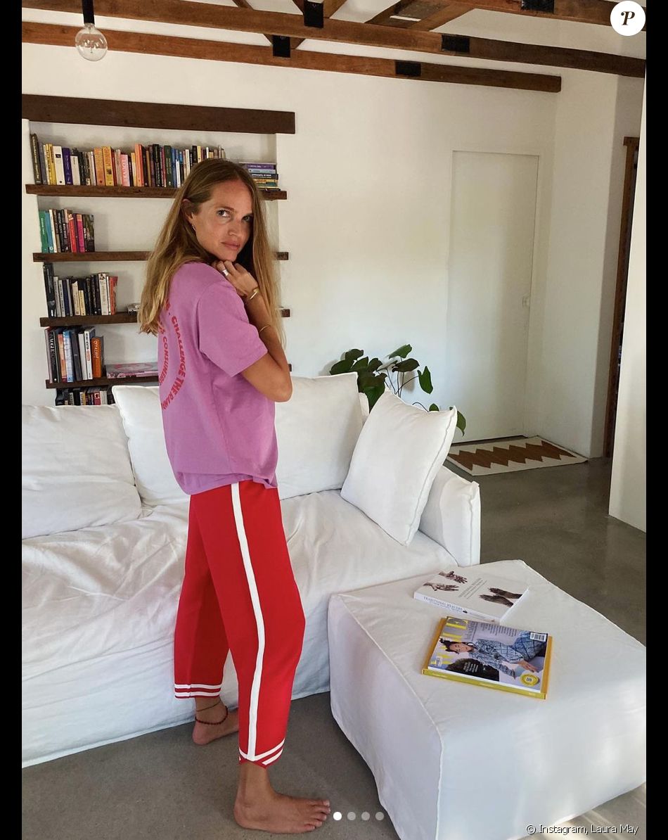 Laura May en janvier 2021.