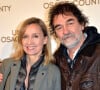 Olivier Marchal et sa femme Catherine - Avant-première du film "Un été à Osage County" à l'UGC Normandie à Paris.