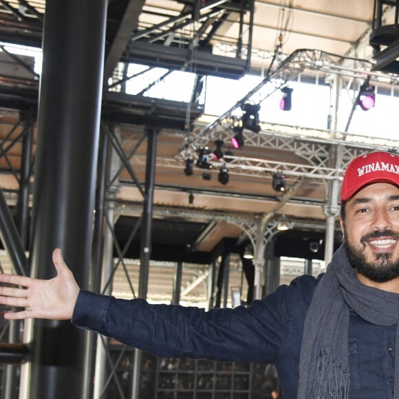 Moundir Zoughari - Winamax Poker Tour, le plus grand tournoi de poker gratuit d'Europe à la Grande Halle de la Villette à Paris le 5 novembre 2016. © Pierre Perusseau/Bestimage