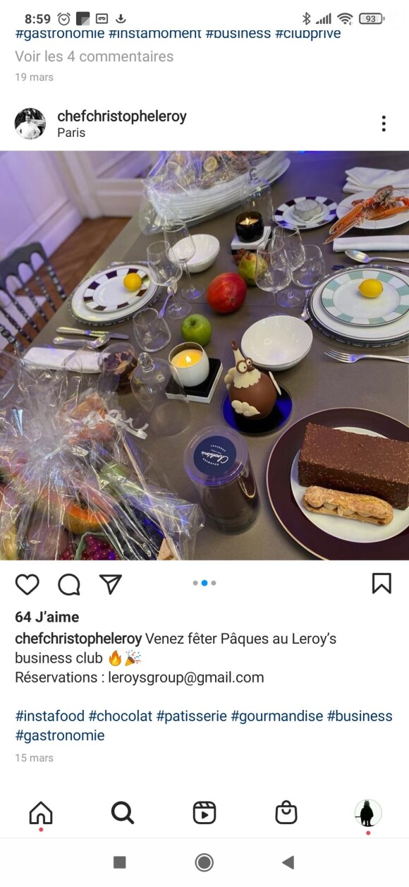 Pierre-Jean Chalençon sur Instagram.