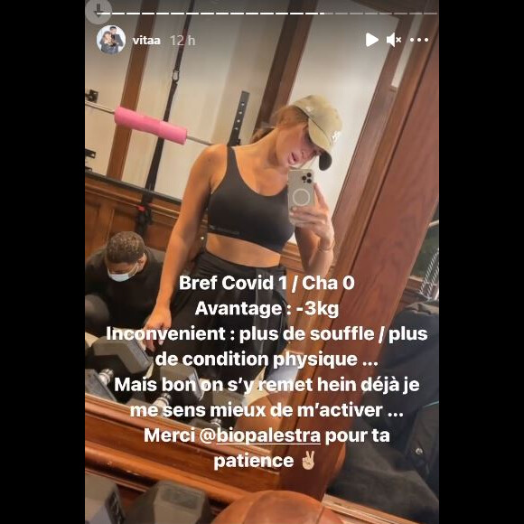Vitaa a perdu plusieurs kilos à cause de la Covid-19 et tente de retrouver la forme.
